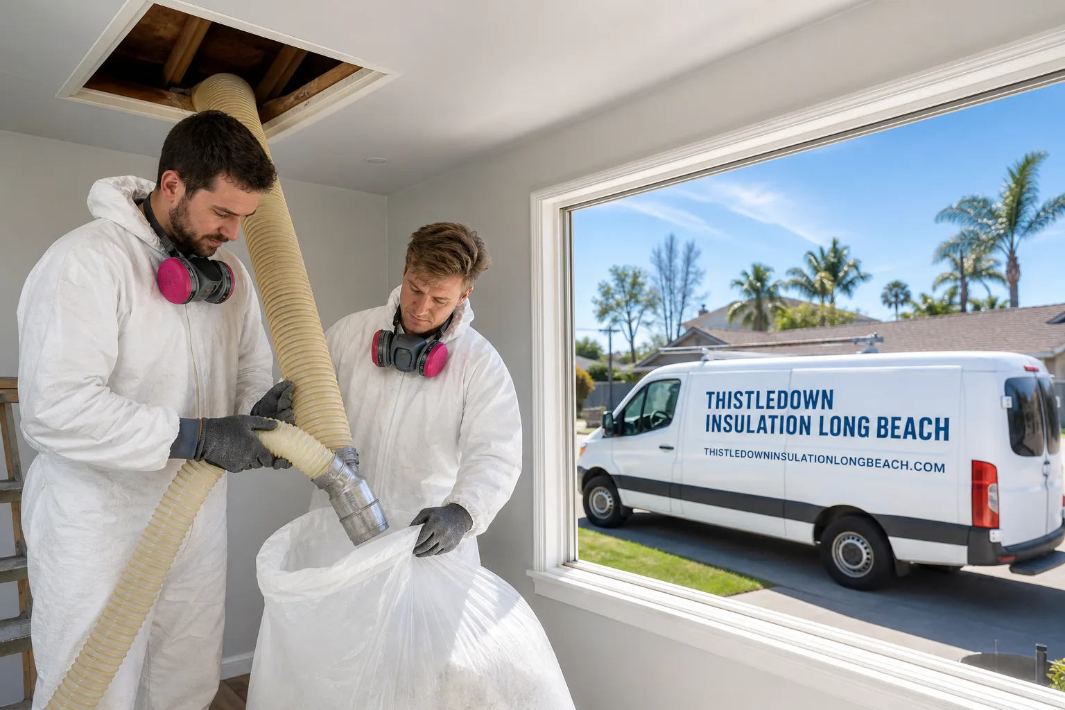 Attic Insulation in Downey, CA | Thistledown Insulation Long Beach
